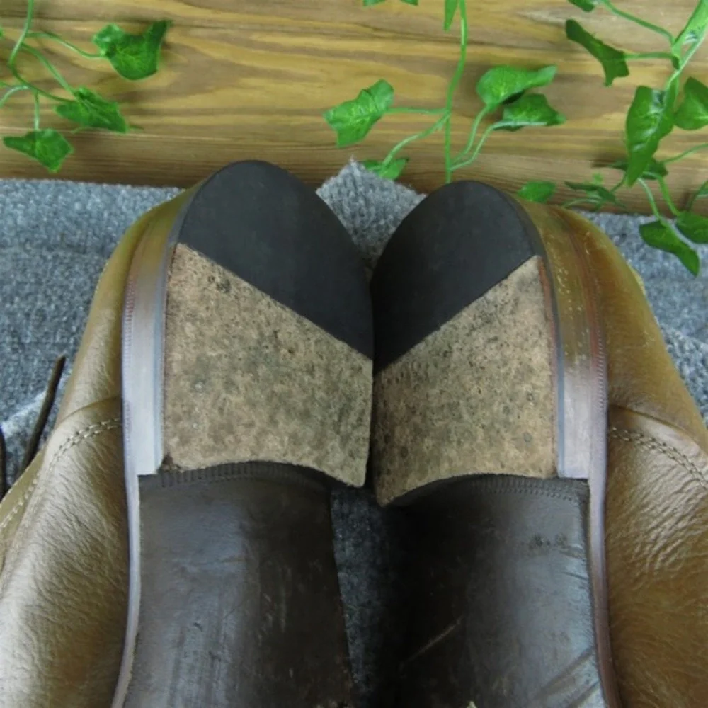 Kenneth Cole New York Slow Mo Men Wingtip Oxfords Sz 11.5 Brown Leather‎ Lace Up